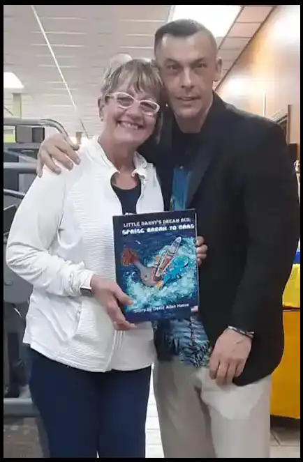 Author David Haaves with his Mother -- David Haave